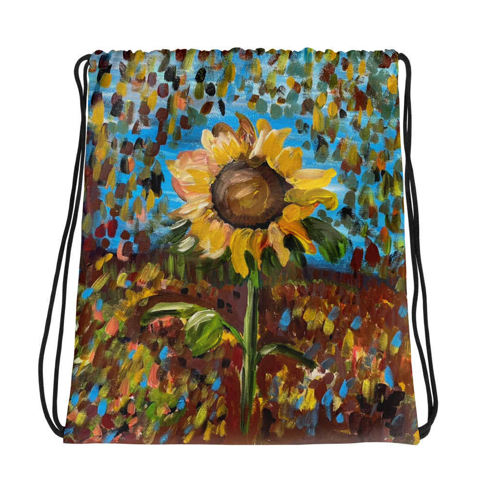 Sunflower - Drawstring Bag