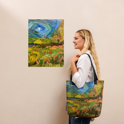 A Night in the Park - Tote Bag