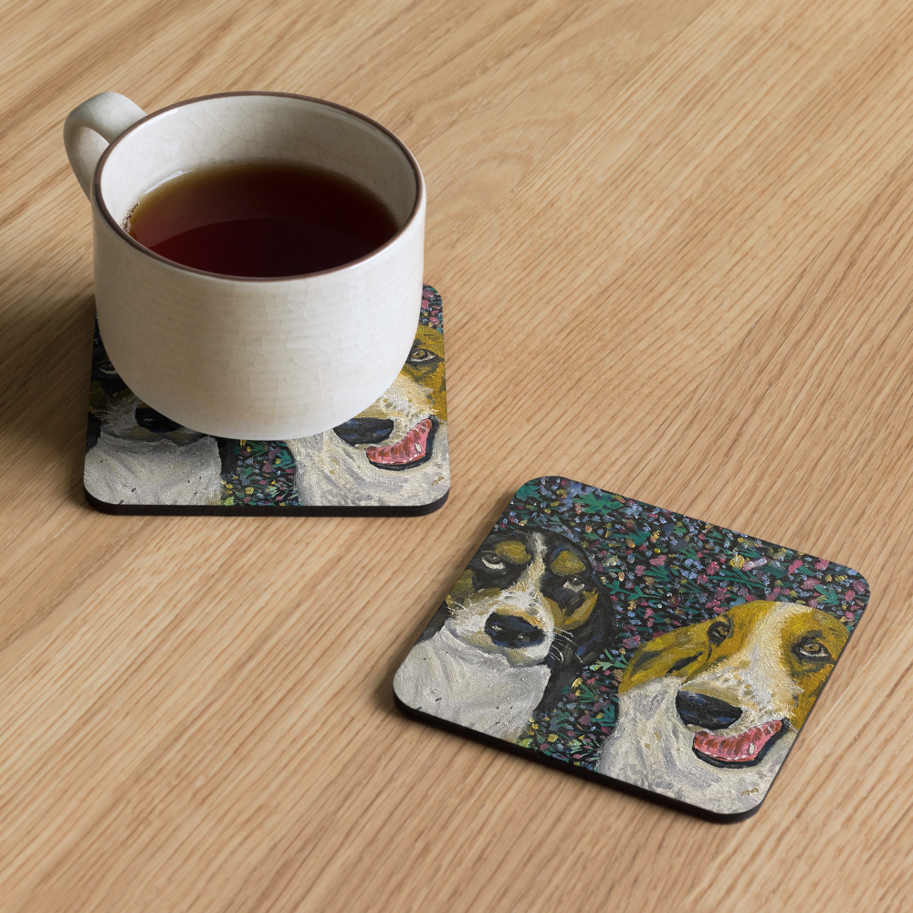 Ziti and Praline - Coaster