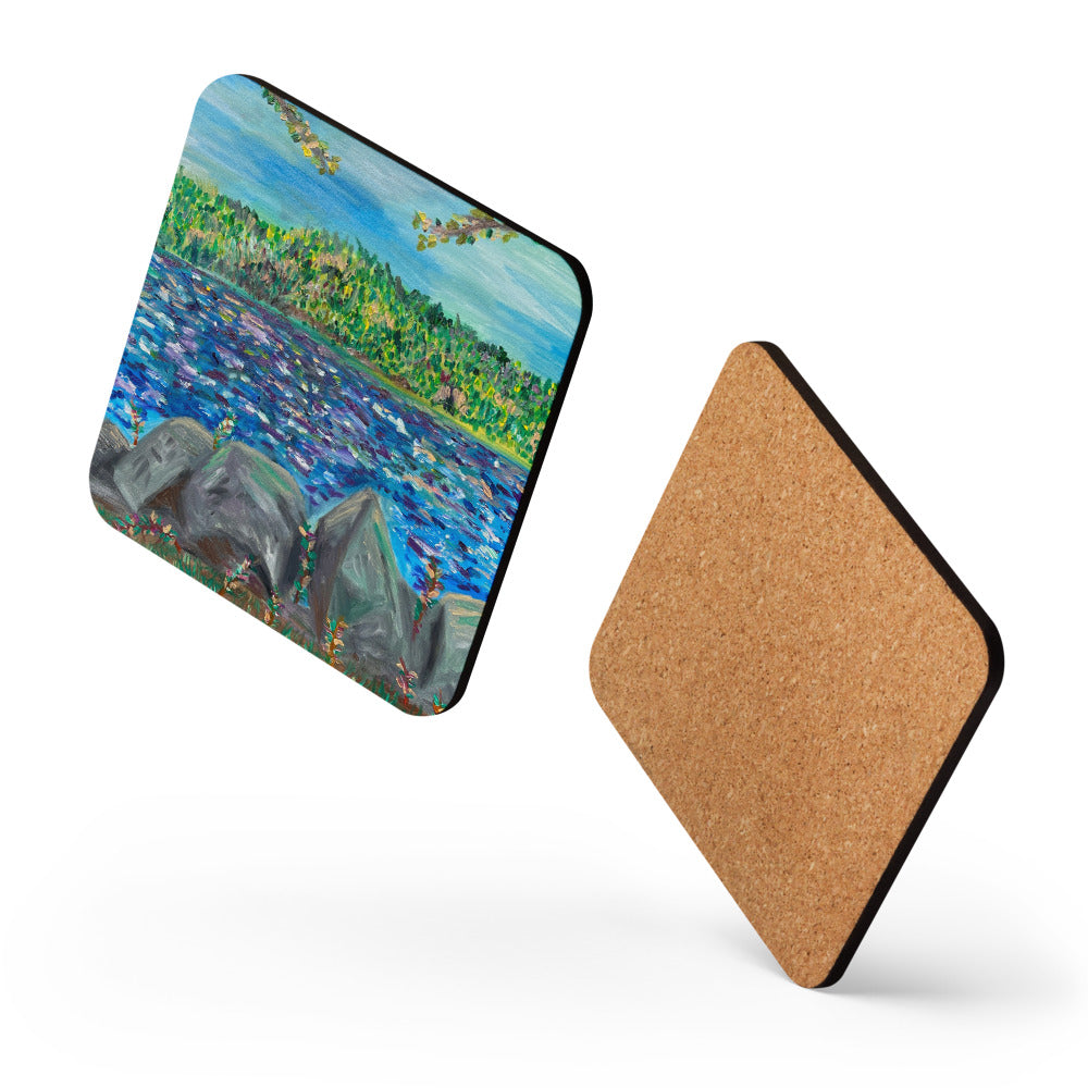 Rocks by a Lake - Coaster