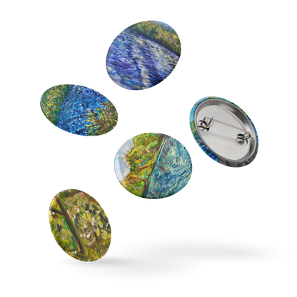 Nature Set 1 - Pin Buttons